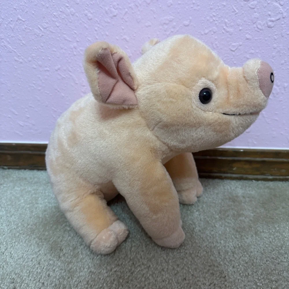 Wild Republic Stuffed Baby Pig 12” Plush Stuffed Animal